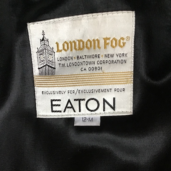 London Fog %100 wool long coat - Picture 13 of 16